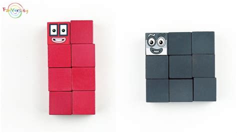 Numberblocks 11 20 With Numbers Stackable Wooden Block Etsy Uk