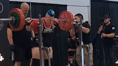 Trans Powerlifter Sets Unofficial Women S World Record