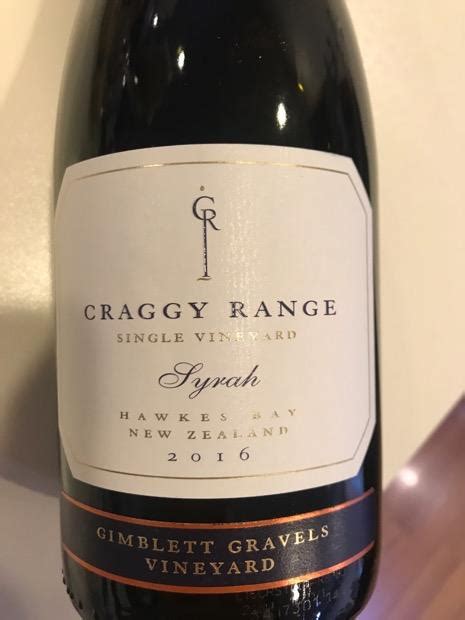 Use this guide to learn the basics. 2016 Craggy Range Syrah Gimblett Gravels Vineyard, New ...