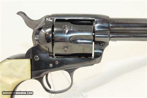 1913 Colt Single Action Army Peacemaker Candr Revolver 45 Long Colt