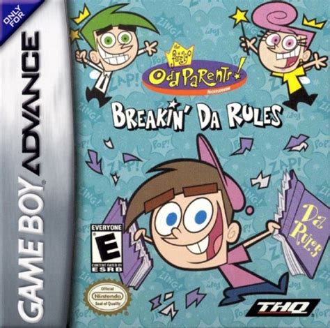 Fiche Du Jeu Fairly Oddparents The Breakin Da Rules Sur Nintendo