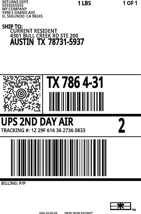 Shipping Label Examples ShipWorks