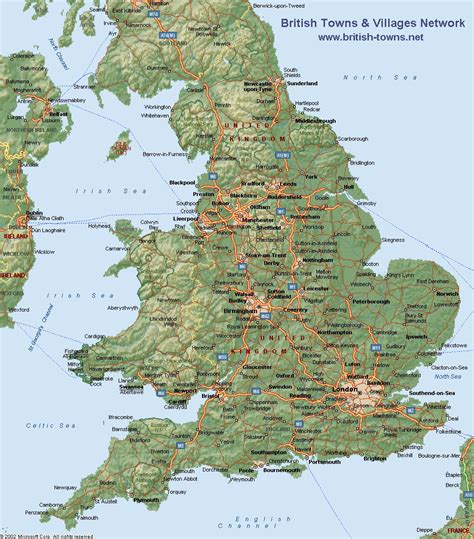 Uk counties map for free use, download and print. Map of England