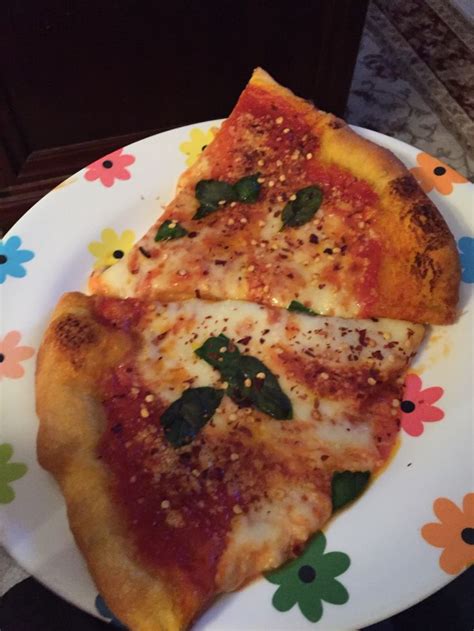 Homemade Pizza With San Marzano Tomato Sauce Homemade Pizza San