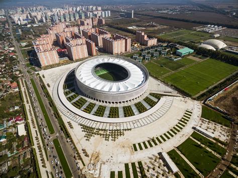 Krasnodar Stadium In Russia Mirror Online