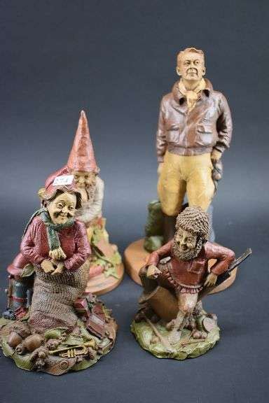 4 Assorted Tom Clark Gnomes Bhd Auctions