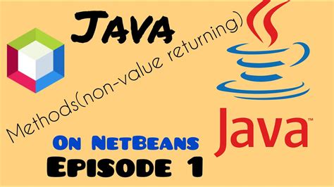 Episode Object Orientated Programming Java Methods Non Value