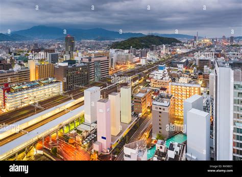 Aerial View Of Shizuoka City Hi Res Stock Photography And Images Alamy