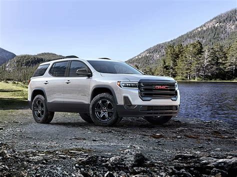 2021 Gmc Acadia Mid Size Suv Towing Capacity Price Trim Levels