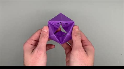 Origami Flexagon Origami Fidget Toy Paper Fidget Spinner