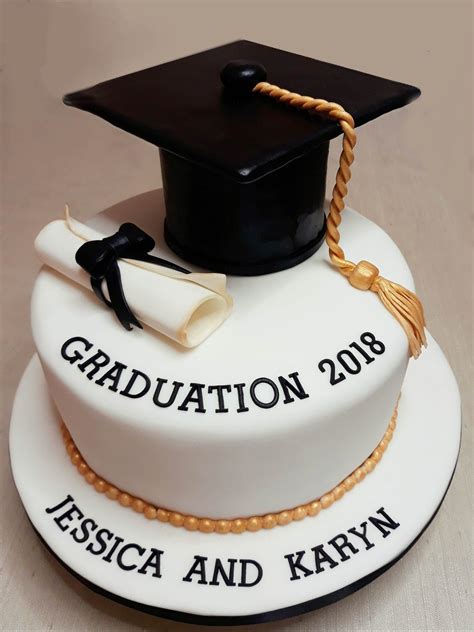 Fondant Graduation Cake Made By Rose Mackay Graduation Cakes