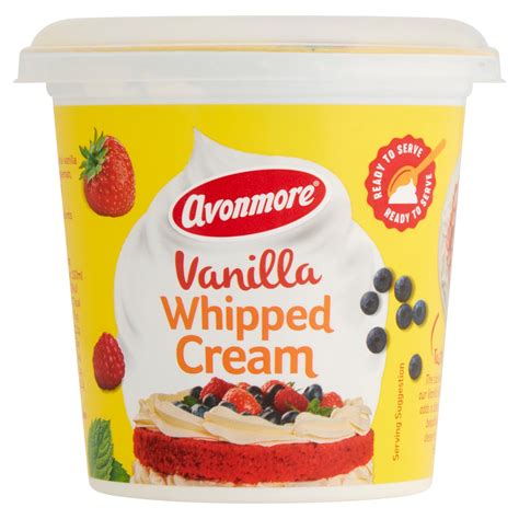 Avonmore Vanilla Whipped Cream 350 Ml