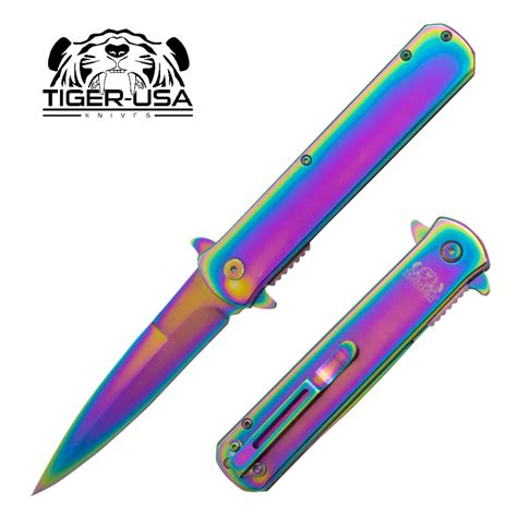 Download High Quality Knife Transparent Rainbow Transparent Png Images