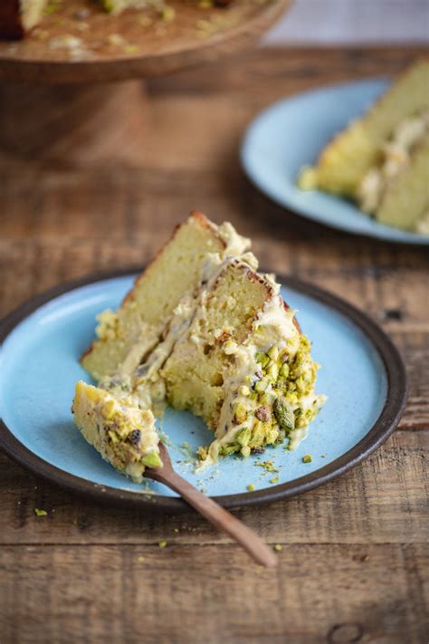 Lemon Ricotta Cake With Toasted Pistachio Frosting By Hein Van Tonder