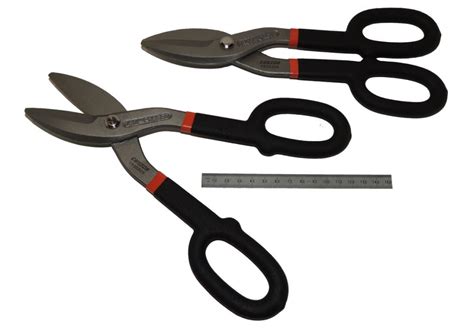 Tin Snips Or Sheet Metal Shears Straight Cutting Drop Forged