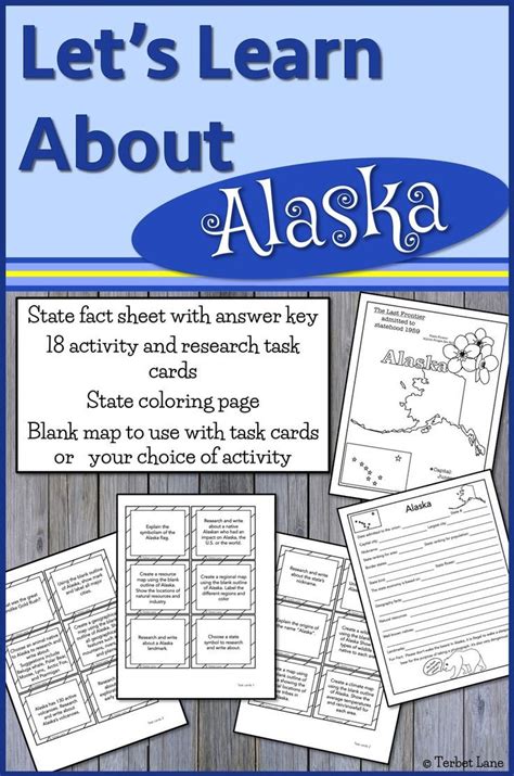 Alaska History Alaska State Symbols And Geography In This Fun Unit