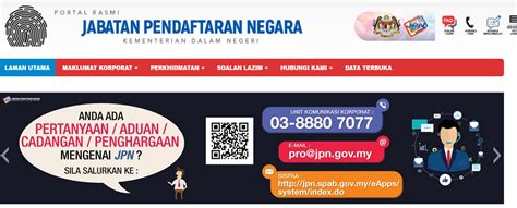 Pendaftaran bpr 2021 bermula pada 15 januari 2021 hingga. Perkhidmatan JPN Malaysia