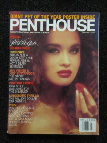 Vintage Penthouse Magazine January 1994 Higher Grade Glossy Tight