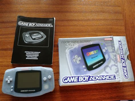 Gameboy Advance Glacier - GBA (415995238) ᐈ Köp på Tradera