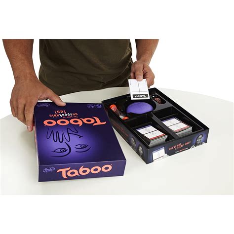 Hasbro Gaming Taboo The Game Of Unspeakable Fun Age 13 Lt 46262