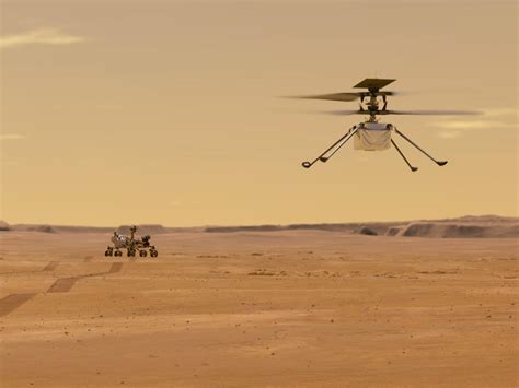 Nasa's perseverance mars rover ретвитнул(а) nasa jpl. Space Images | Helicopter Above Perseverance on Mars