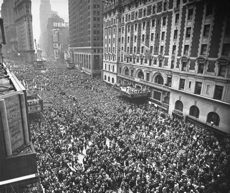 How V E Day Echoed Around The World The New York Times