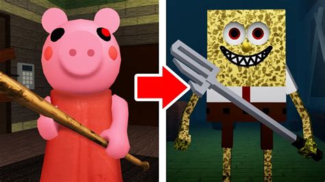 Roblox Piggy But Its Spongebob Youtube
