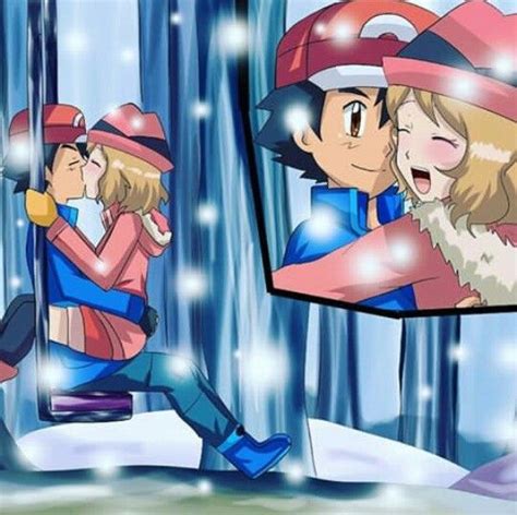 Amourshipping 💕💕 Pokemon Ash And Serena Pokémon Heroes Pokemon Kalos