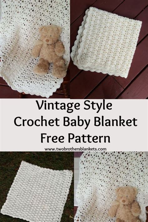 Vintage Crochet Baby Blanket Free Pattern Sarah Blanket Crochet