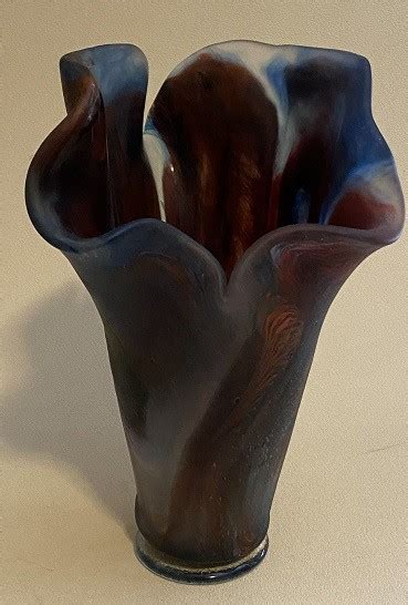 Fused Glass Vases Elegant Fused Glass By Karen