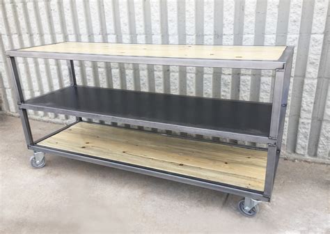 After a long day of work, it is important to be organized and in control so you can rest easy in front of your favorite program. INDUSTRIAL TV CONSOLE TABLE - MODERN AND INDUSTRIAL ...