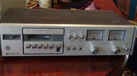 awa slot in cassette deck from 1976