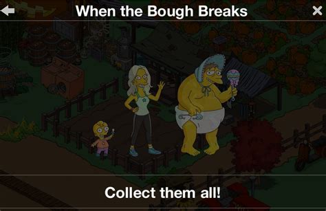 Update Available When The Bough Breaksthe Simpsons Tapped Out