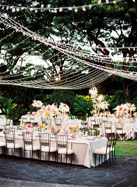 Outdoor Wedding Reception Ideas To Make You Swoon