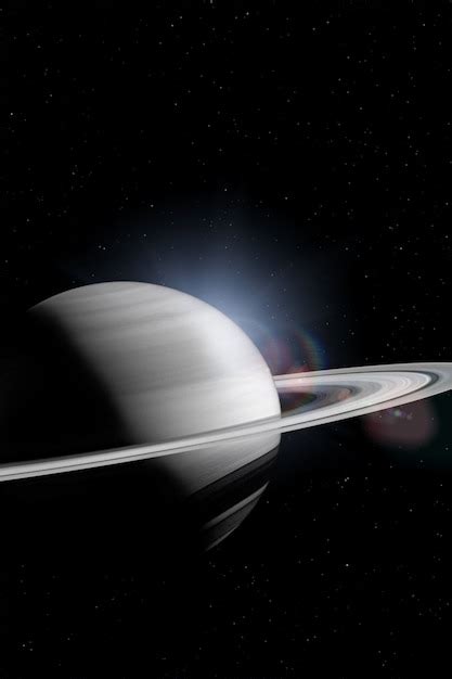 Premium Photo Saturn In The Outer Space