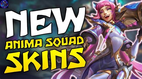 New Anima Squad Skins Sylas Riven Vayne Mf Battle Cat Jinxits