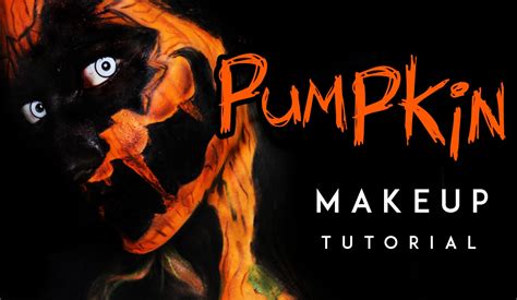 Scary Pumpkin Makeup Tutorial Youtube