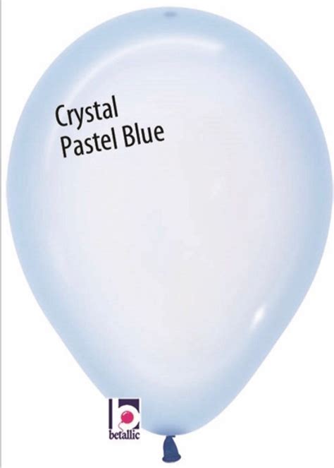 Crystal Pastel Balloons 11 Inch Crystal Latex Balloons