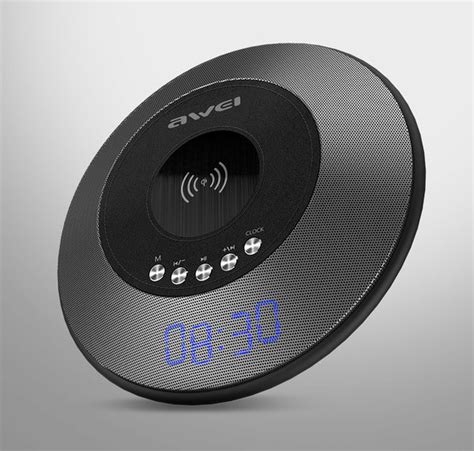 4 In 1 Wireless Charging Pad That Hides Bluetooth Speaker Radio