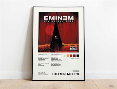 Eminem The Eminem Show Album Cover Poster Architeg Prints