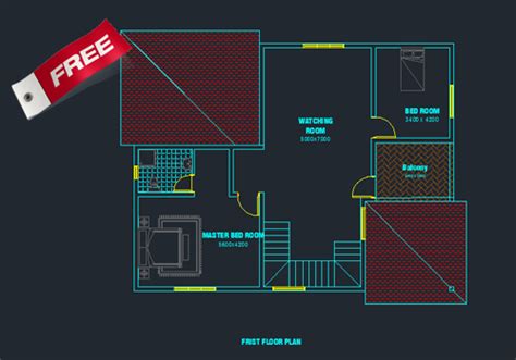 Autocad 2d Floor Plan Free Carpet Vidalondon