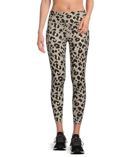 kinesis cheetah print high rise 7 8 mega leggings dillard s