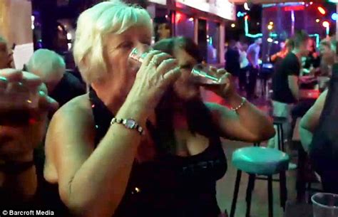 How The Elderly Are Blowing Pensions On Partying Like Teenagers In Tenerife Daily Mail Online