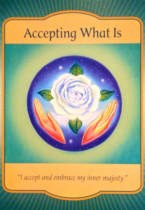 Accepting What Is Archangel Oracle