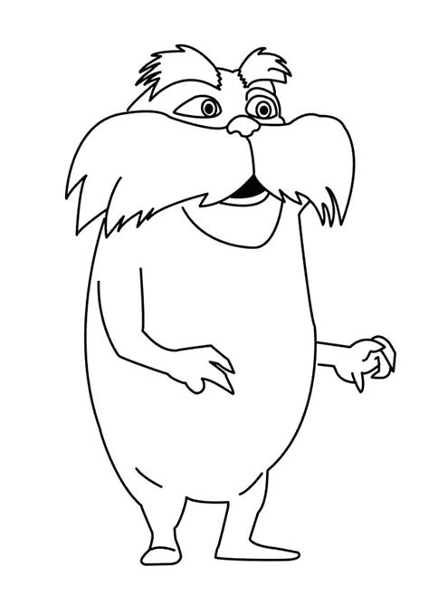 May 18, 2021 by jeffrey w. The best free Lorax coloring page images. Download from ...