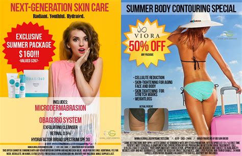 Summer Specials Dont Miss Out Sandiego Globallasercosmetics