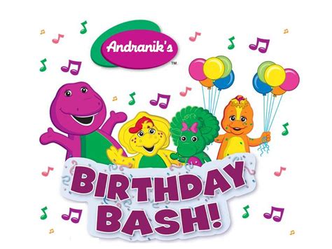 Barney Birthday Party Boy Birthday Parties Cartoon Ch