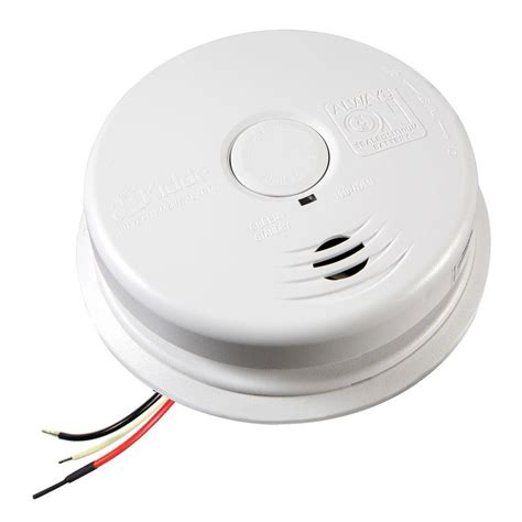Kidde Firex Hardwired 120 Volt Inter Connectable Smoke Alarm With