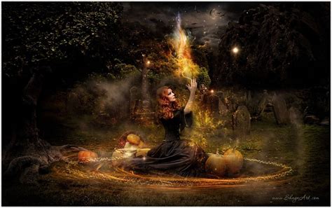 Pin By Jerome Brownell On Fantasy Witch Wallpaper Samhain Samhain