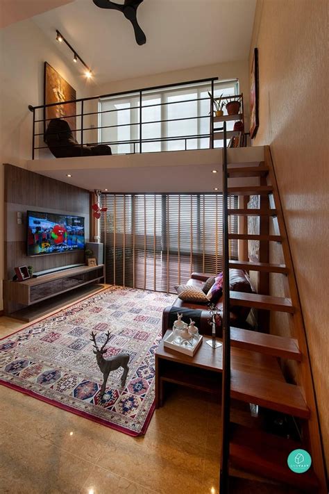 Small Loft Style Interior Design